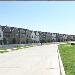 Exterior view of Townhouses